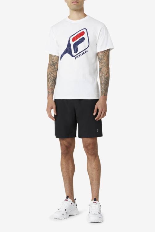 Fila Pickleball Paddle Tee Miesten T Paidat Valkoinen | Fila752UN
