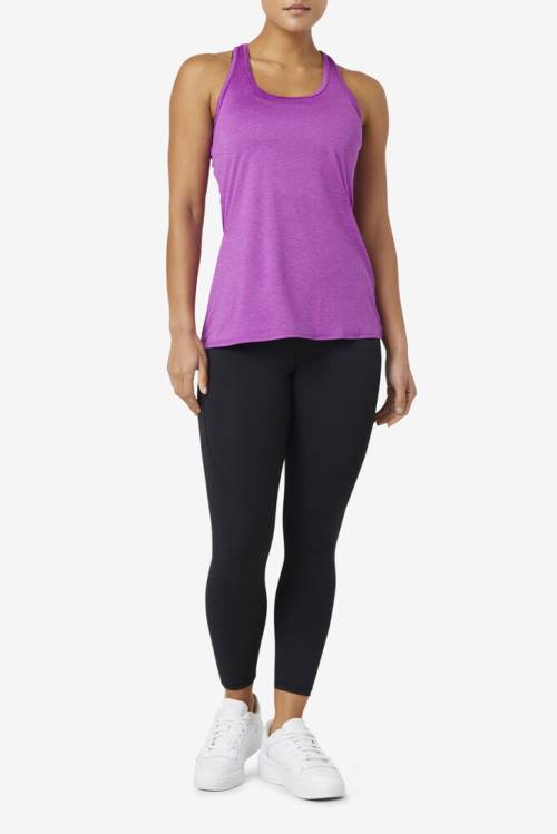Fila Pickleball Racerback Tank Naisten Topit Violetit Vihreä | Fila048YF
