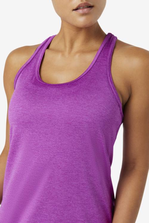 Fila Pickleball Racerback Tank Naisten Topit Violetit Vihreä | Fila048YF