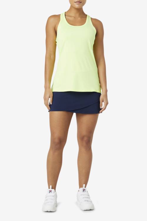 Fila Pickleball Racerback Tank Naisten Topit Keltainen | Fila125IR