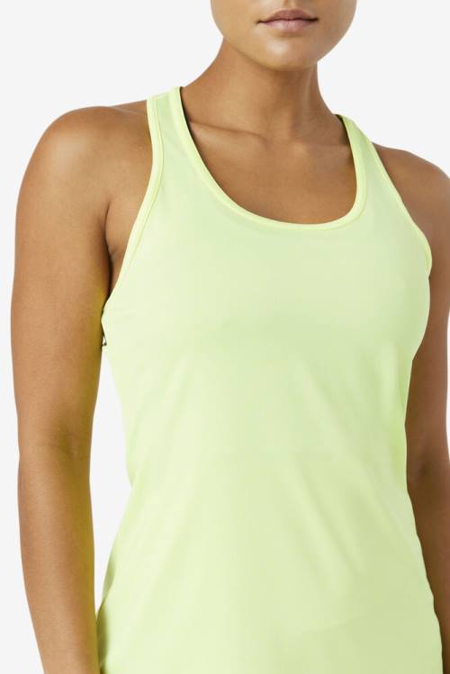 Fila Pickleball Racerback Tank Naisten Topit Keltainen | Fila125IR