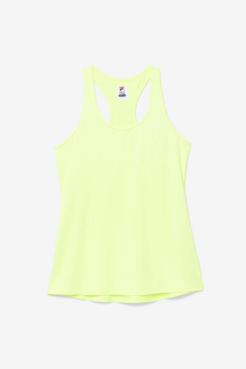 Fila Pickleball Racerback Tank Naisten Topit Keltainen | Fila125IR
