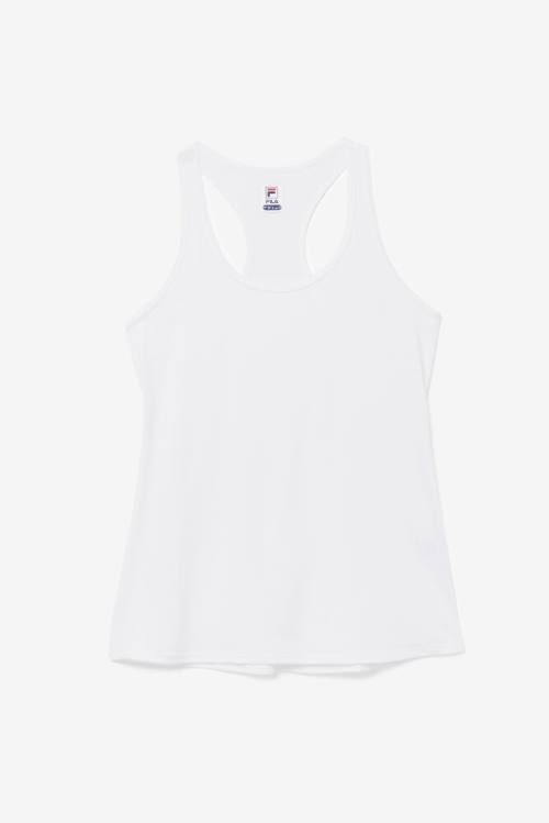 Fila Pickleball Racerback Tank Naisten Topit Valkoinen | Fila369IN