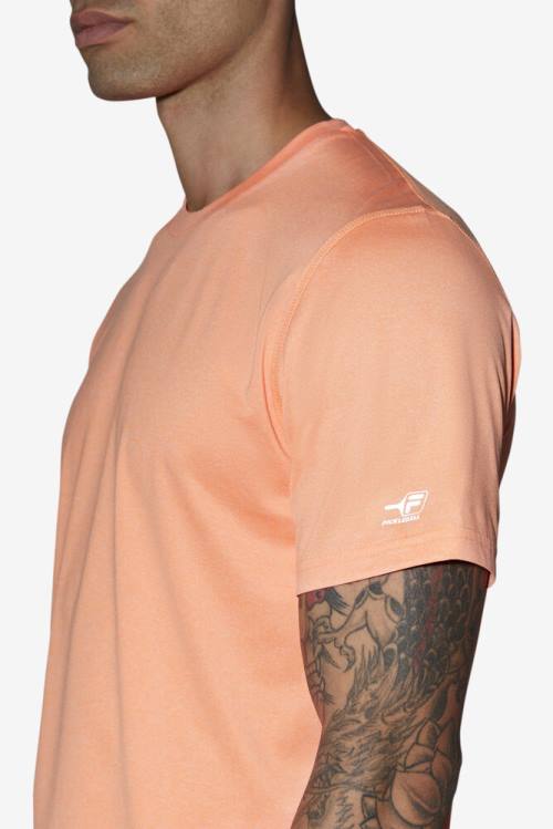 Fila Pickleball Scallop Hem Crew Miesten T Paidat Oranssi | Fila192VK