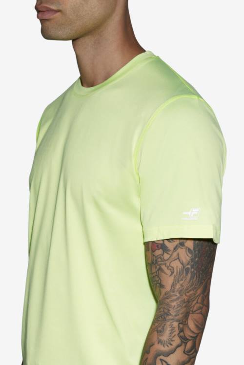 Fila Pickleball Scallop Hem Crew Miesten T Paidat Keltainen | Fila487YH