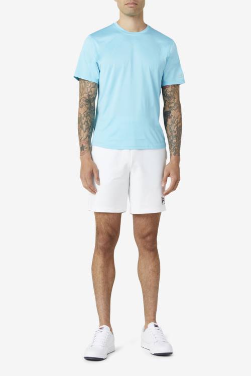 Fila Pickleball Scallop Hem Crew Miesten T Paidat Sininen | Fila593CZ