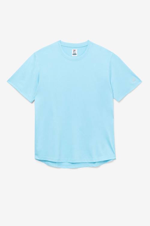 Fila Pickleball Scallop Hem Crew Miesten T Paidat Sininen | Fila593CZ