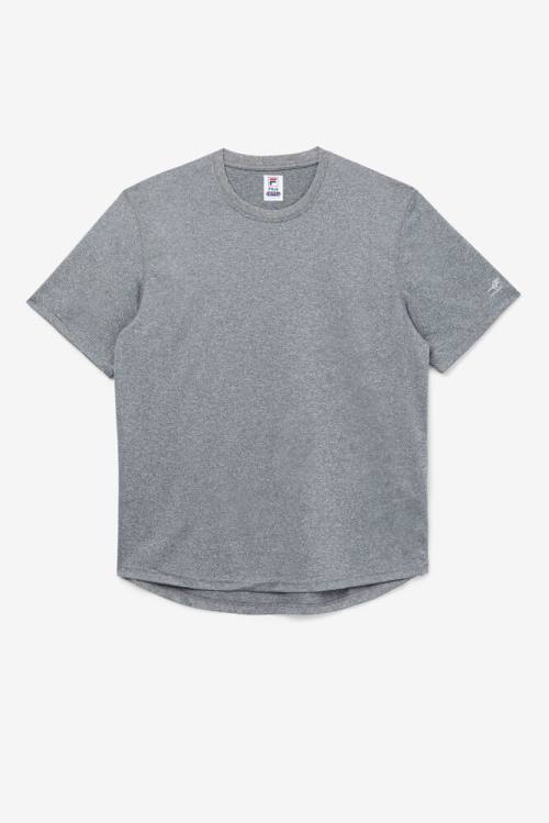 Fila Pickleball Scallop Hem Crew Miesten T Paidat Harmaat | Fila930GI