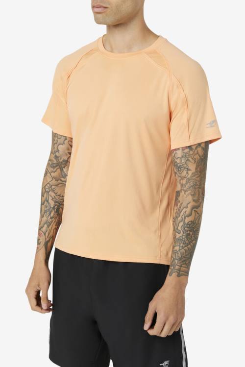 Fila Pickleball Sleeve Crew Miesten T Paidat Oranssi | Fila718UX