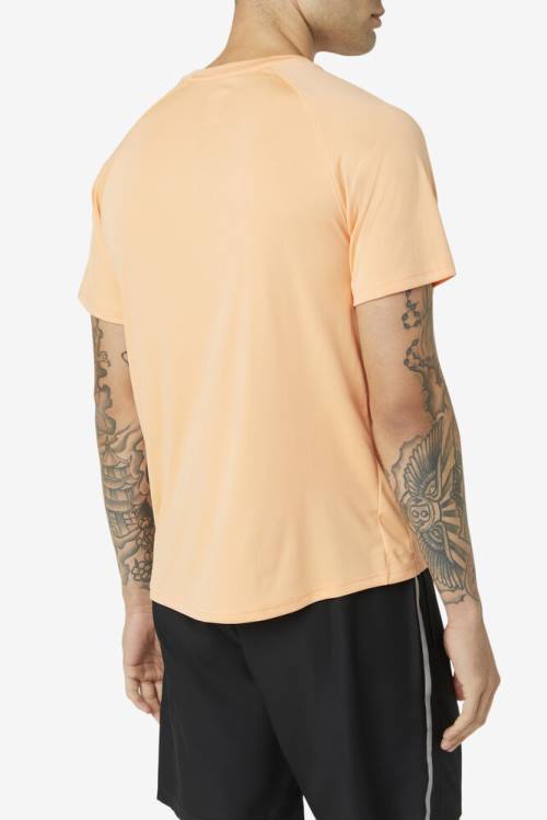 Fila Pickleball Sleeve Crew Miesten T Paidat Oranssi | Fila718UX