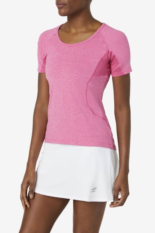 Fila Pickleball Sleeve Top Naisten T Paidat Pinkki | Fila364OC
