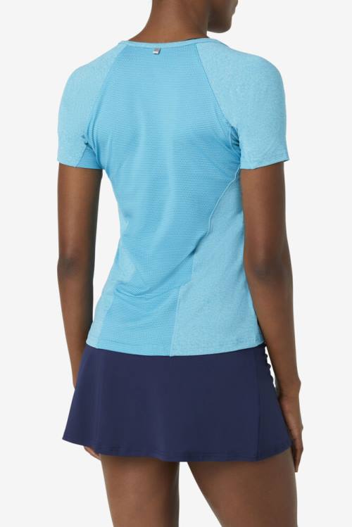 Fila Pickleball Sleeve Top Naisten T Paidat Turkoosi | Fila893TB
