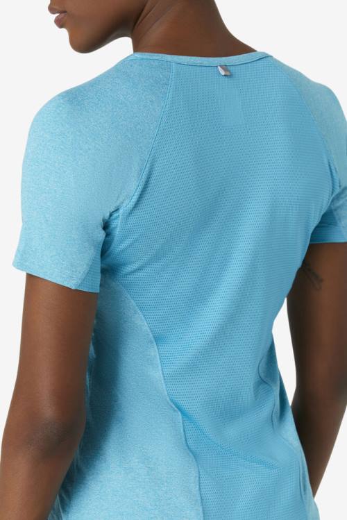 Fila Pickleball Sleeve Top Naisten T Paidat Turkoosi | Fila893TB