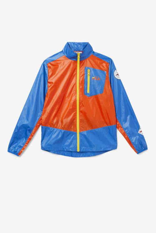Fila Pinnacle Miesten Takki Oranssi Sininen Sitruuna | Fila703IB