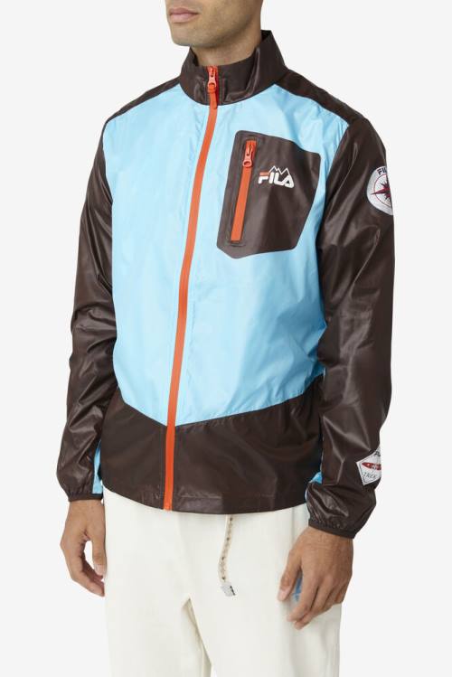 Fila Pinnacle Miesten Takki Sininen Oranssi | Fila072VE