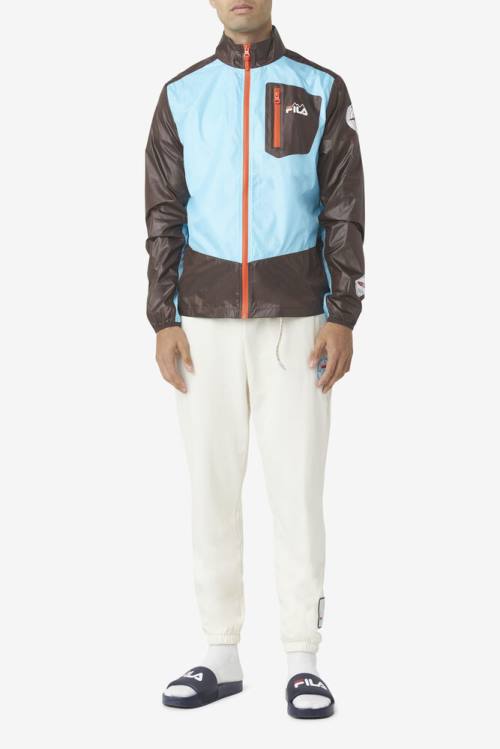 Fila Pinnacle Miesten Takki Sininen Oranssi | Fila072VE