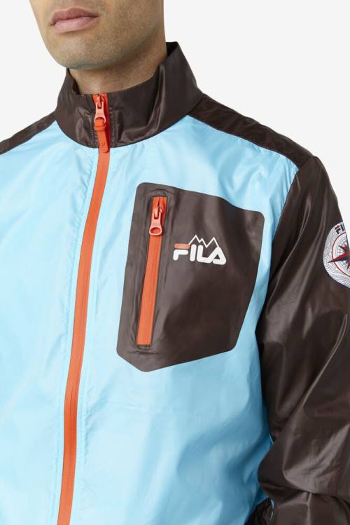 Fila Pinnacle Miesten Takki Sininen Oranssi | Fila072VE