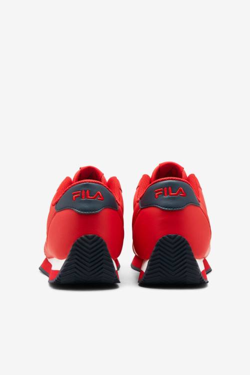 Fila Province Miesten Tennarit Punainen Laivastonsininen Valkoinen | Fila935YU