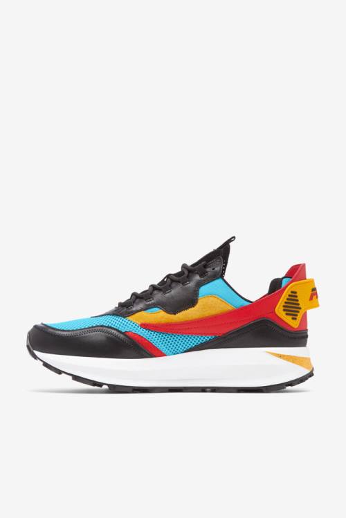 Fila R1 Runner X Barneys Miesten Tennarit Kultaiset Mustat | Fila246DG