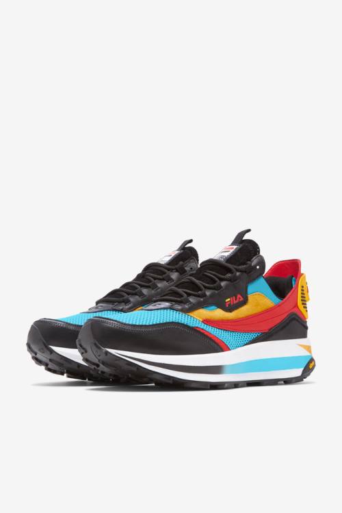 Fila R1 Runner X Barneys Miesten Tennarit Kultaiset Mustat | Fila246DG