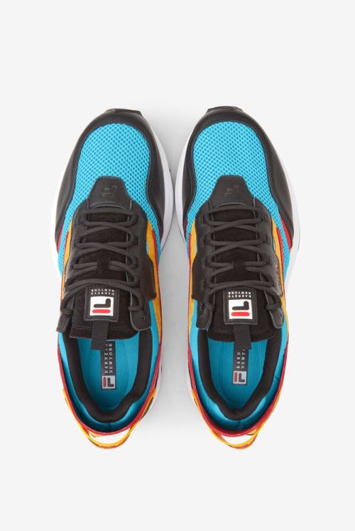 Fila R1 Runner X Barneys Miesten Tennarit Kultaiset Mustat | Fila246DG