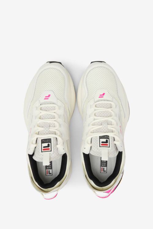 Fila R1 Runner X Barneys Naisten Tennarit Valkoinen Pinkki Mustat | Fila804LZ