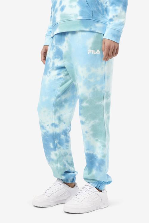 Fila Raleigh Tie Dye Jogger Naisten Housut Valkoinen | Fila249ZH