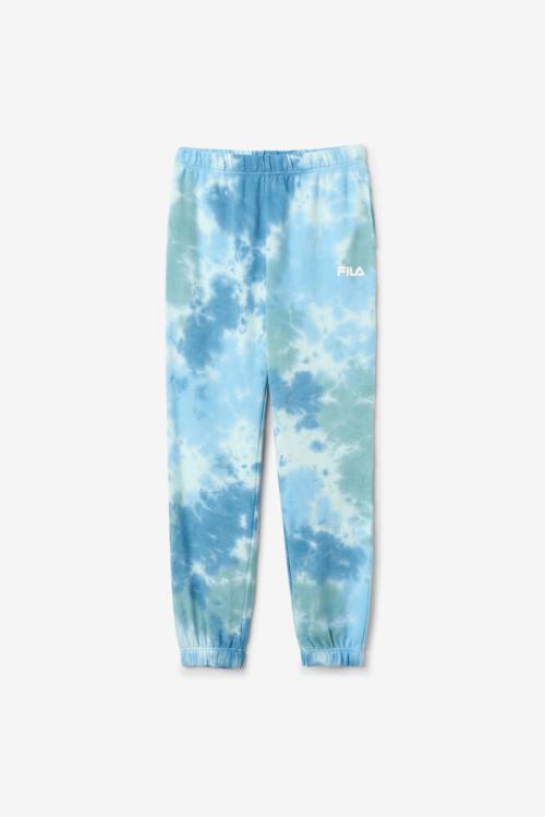 Fila Raleigh Tie Dye Jogger Naisten Housut Valkoinen | Fila249ZH