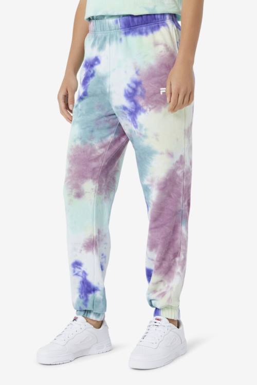 Fila Raleigh Tie Dye Jogger Naisten Housut Sininen | Fila352HJ