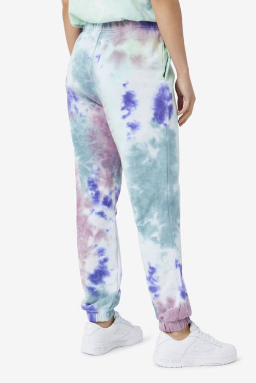 Fila Raleigh Tie Dye Jogger Naisten Housut Sininen | Fila352HJ