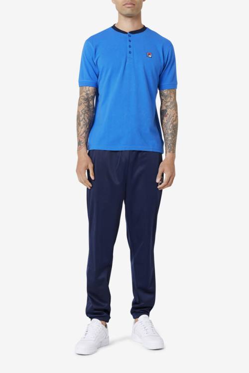 Fila Ralph Henley Miesten T Paidat Sininen Laivastonsininen | Fila735RT