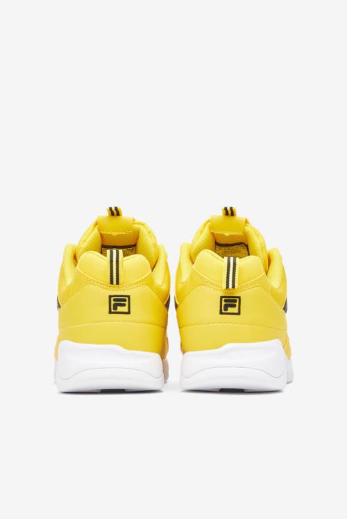Fila Ray Repeat Miesten Tennarit Sitruuna Valkoinen Mustat | Fila147LR