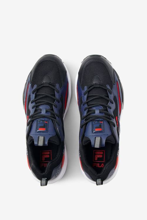 Fila Ray Tracer Miesten 2 Tennarit Mustat Valkoinen Sininen | Fila807UF