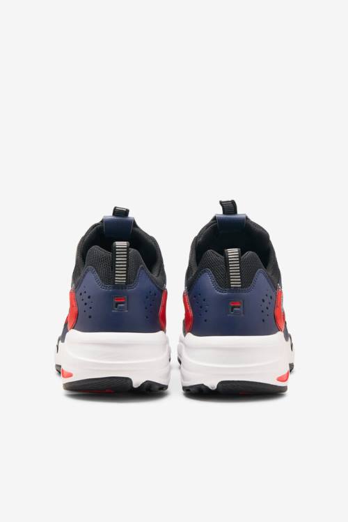 Fila Ray Tracer Miesten 2 Tennarit Mustat Valkoinen Sininen | Fila807UF