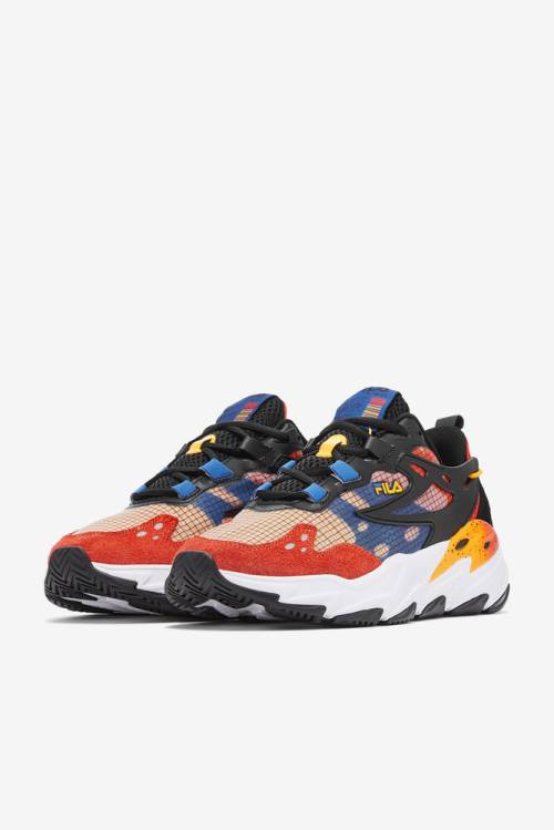 Fila Ray Tracer Miesten Evo Tennarit Sininen Punainen | Fila612BJ