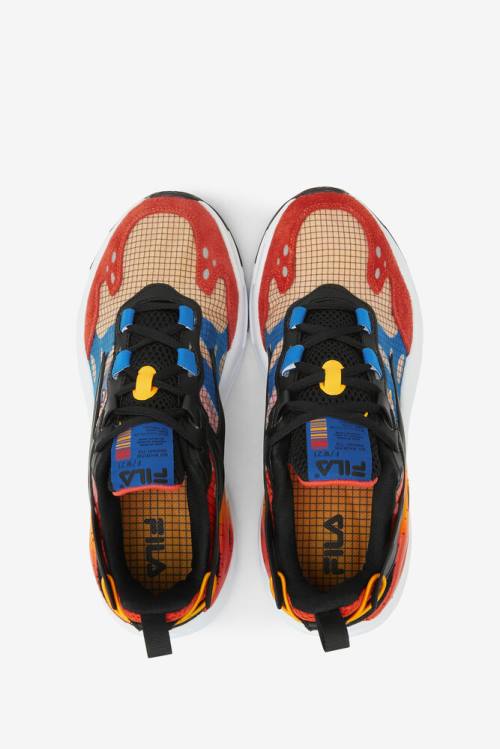Fila Ray Tracer Miesten Evo Tennarit Sininen Punainen | Fila612BJ