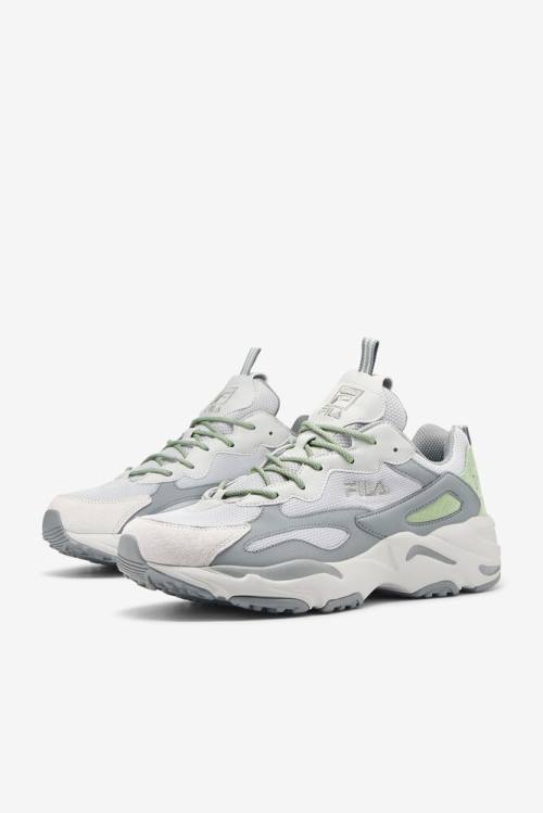 Fila Ray Tracer Miesten Tennarit Harmaat Vihreä | Fila615KQ