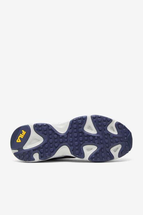 Fila Ray Tracer Miesten Tennarit Laivastonsininen Hopea Mustat | Fila572OH