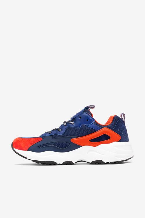 Fila Ray Tracer Miesten Tennarit Laivastonsininen Sininen Punainen | Fila625JZ