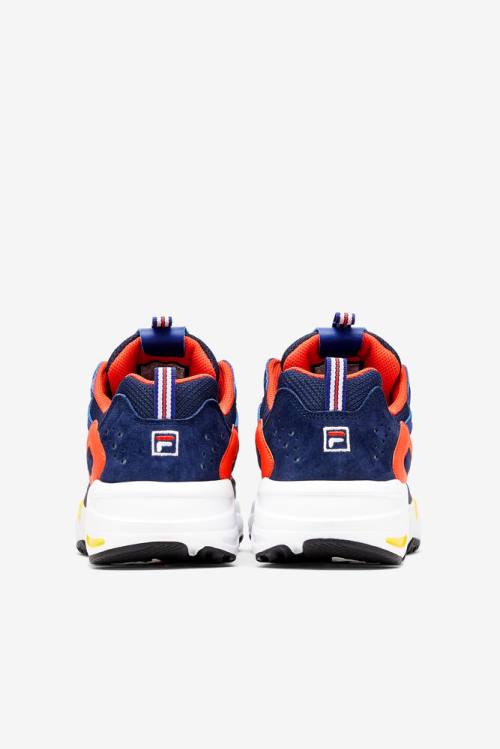 Fila Ray Tracer Miesten Tennarit Laivastonsininen Sininen Punainen | Fila625JZ