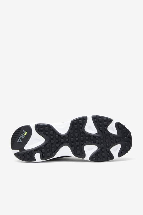 Fila Ray Tracer Miesten Tennarit Mustat Keltainen | Fila051LI