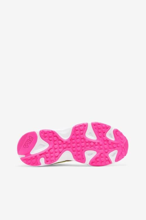 Fila Ray Tracer Naisten Apex Tennarit Pinkki Keltainen | Fila912CM