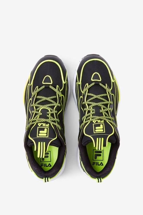Fila Ray Tracer Naisten Neon Tennarit Mustat Keltainen Valkoinen | Fila238MS