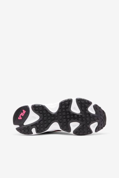 Fila Ray Tracer Naisten Neon Tennarit Mustat Pinkki Valkoinen | Fila532HB