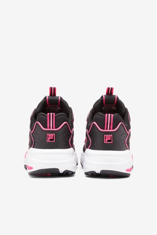 Fila Ray Tracer Naisten Neon Tennarit Mustat Pinkki Valkoinen | Fila532HB