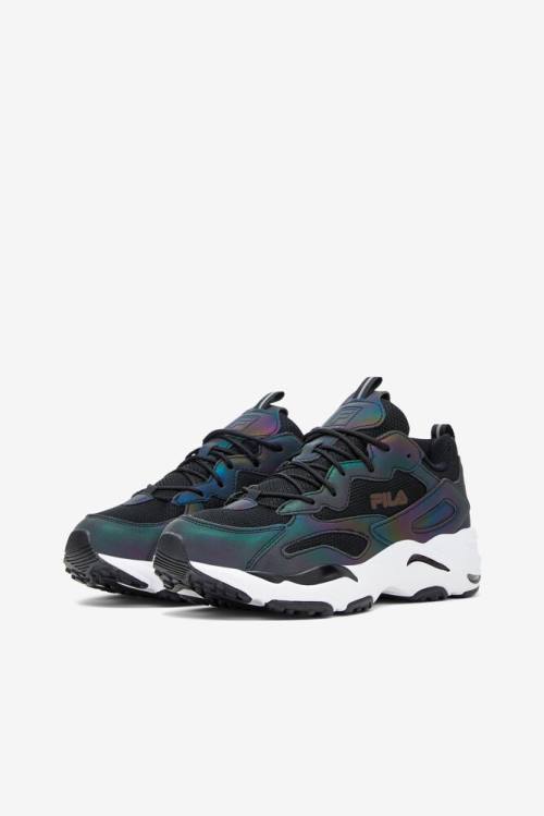 Fila Ray Tracer Naisten Phaseshift Tennarit Mustat Valkoinen | Fila826IF