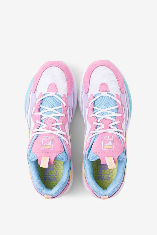 Fila Ray Tracer Naisten Tennarit Valkoinen Sininen | Fila193CQ