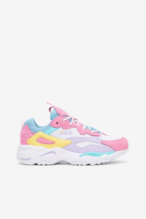 Fila Ray Tracer Naisten Tennarit Valkoinen Sininen | Fila193CQ