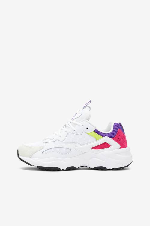 Fila Ray Tracer Naisten Tennarit Valkoinen Violetit | Fila562WT