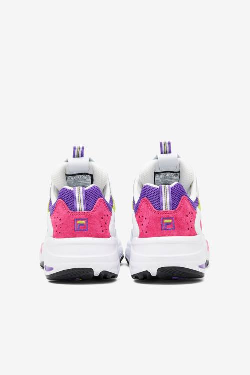 Fila Ray Tracer Naisten Tennarit Valkoinen Violetit | Fila562WT